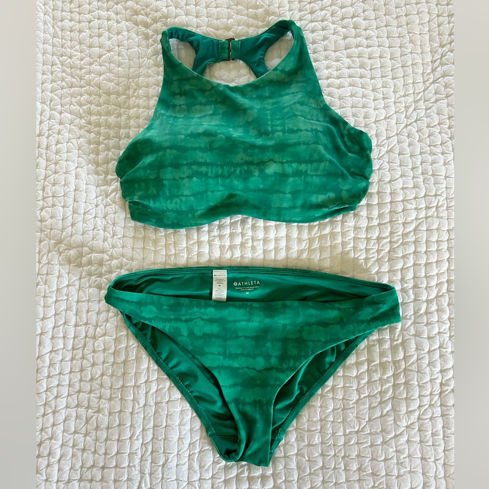 Athleta Maldives bikini set - top (34 D/DD)  & Clean Medium bottom (M)